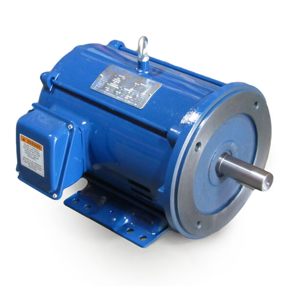 Teco Westinghouse Electric Motor 1.5HP 575V 3600RPM 56C ODP